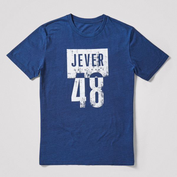 Herren Shirt Jever 48, blau