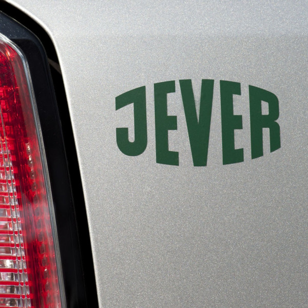 Jever-Aufkleber Logo grün